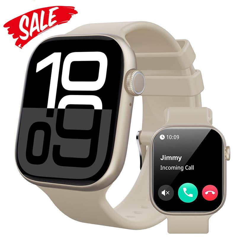 Revolutionary Smart Watch with Wireless Calling, 100+ Sports Modes & Customizable Dials for iPhone/Android