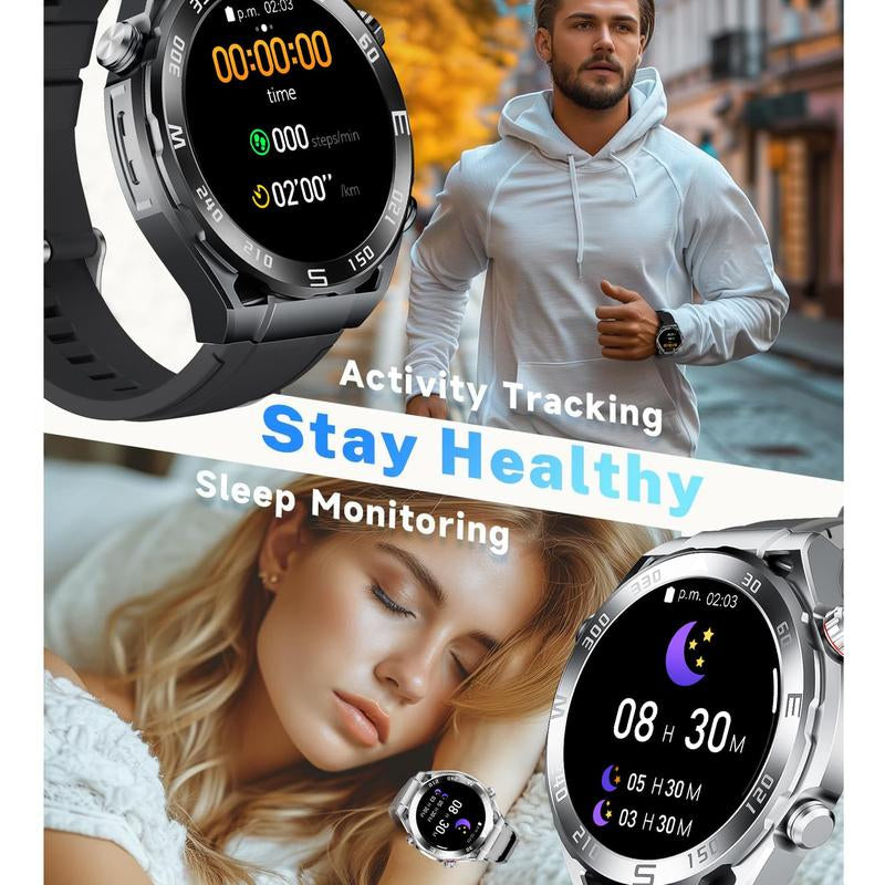 Revolutionary Smart Watch with Wireless Calling, 100+ Sports Modes & Customizable Dials for iPhone/Android